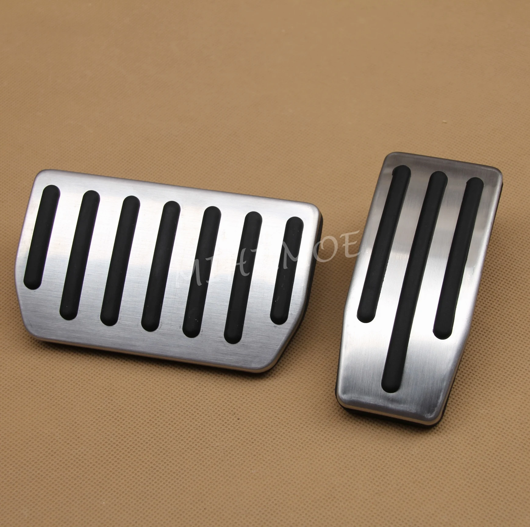 For Tesla Model S X 2012-2024 Antislip Stainless Steel Car Brake Gas Accelerator Pedal Pad Cover Trim Accessories 2023 2022 2021