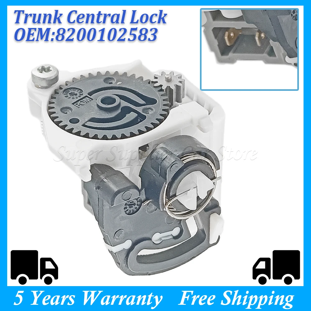 Trunk Central Door Lock Actuator Motor For Renault Clio 2 3 Megane Scenic Twingo 8200102583 7701473742 7700435694