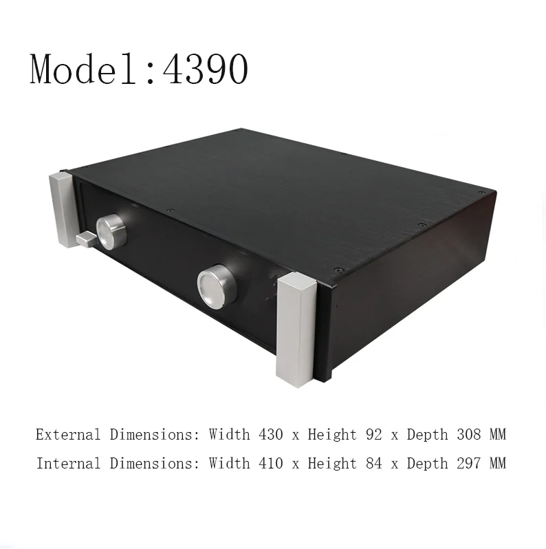 

Weiliang Audio McIntosh All-Aluminum Amplifier Chassis Preamp Chassis Four-Way Selection All-Aluminum Chassis
