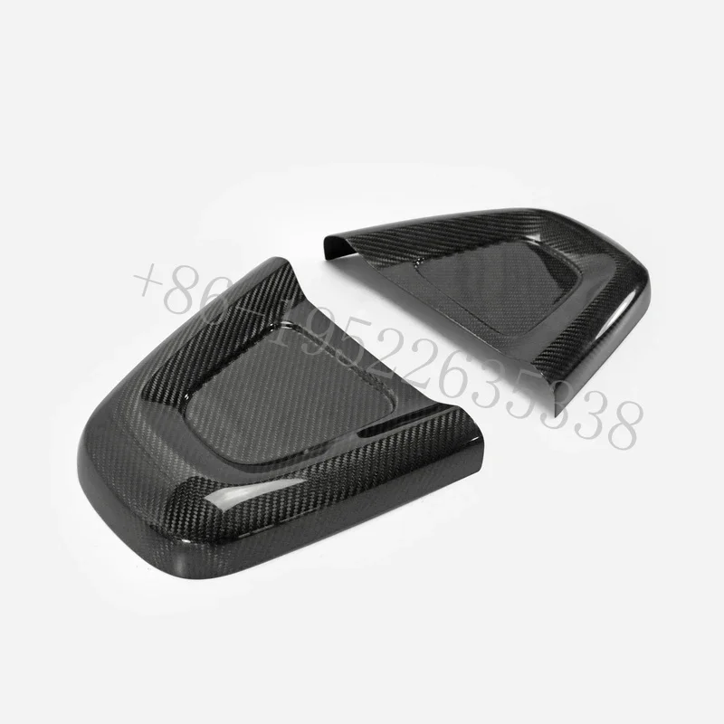 for Mazda   MX5 Miata ND 100% Carbon Fiber Gloss Finished UV Protected Lightweight Headrest Roll Bars Cover
