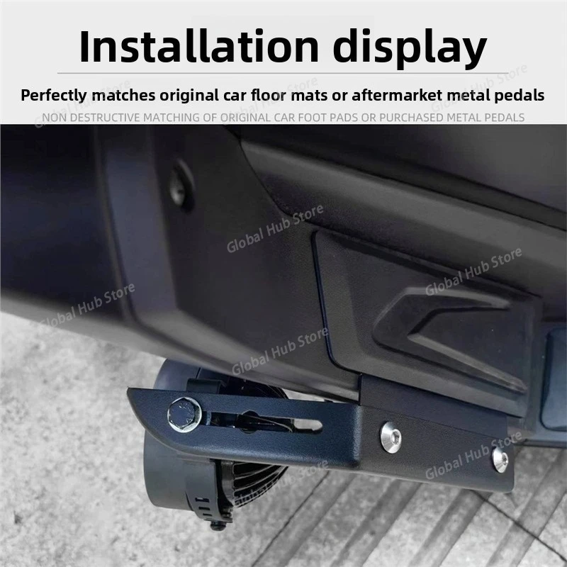 Suitable for Modifying The Stainless Steel Spotlight Bracket and Spotlight Installation Base Plate Accessories of KymCO AK550 view 4