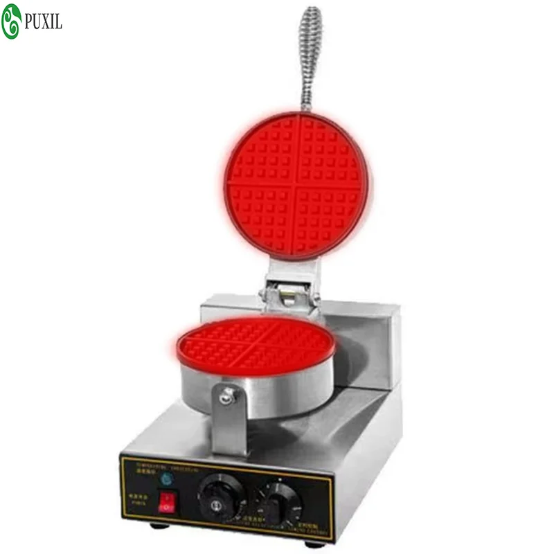 Multi functional waffle maker with 50-300 ° C temperature control and non stick coating, suitable for baking in home kitchens