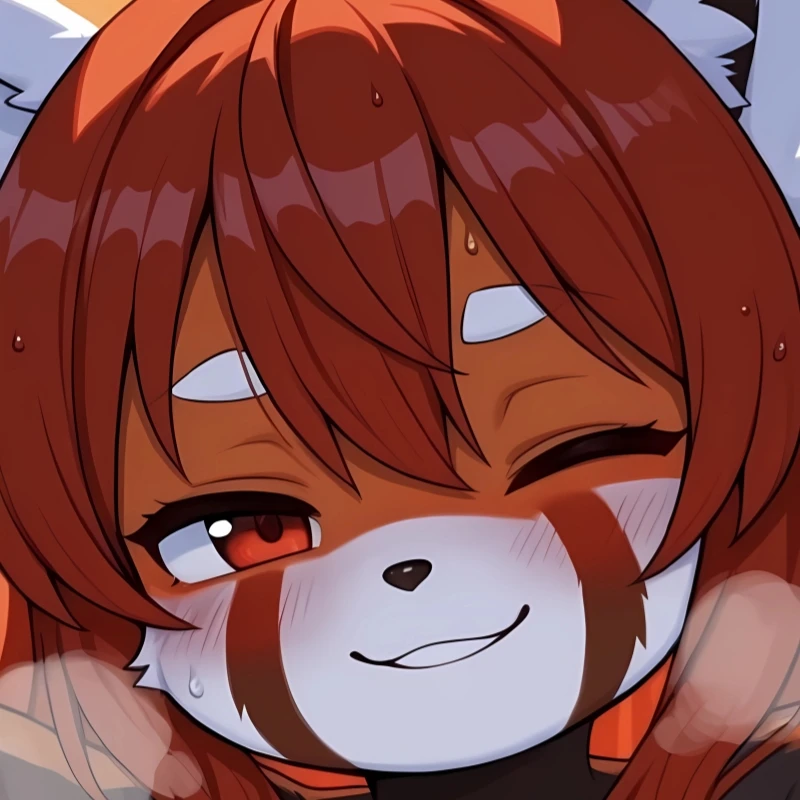 Dakimakura Anime Pillowcase Furry Red Panda Double-sided Print Life-size Body Pillow Cover Bedding Gifts