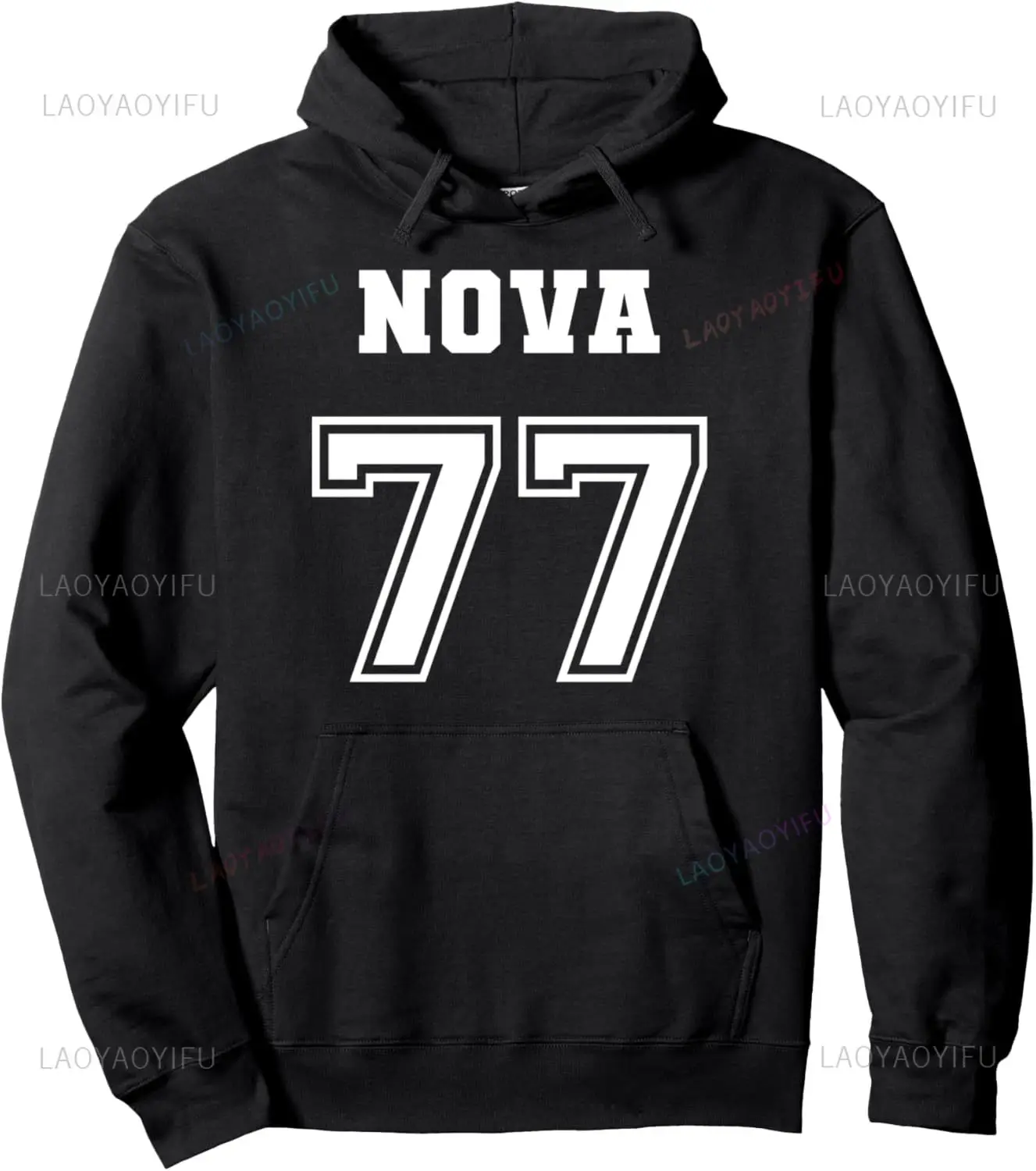 Jersey Style Nova 77 1977 Classic Old School Muscle Car Pullover Hoodie Print Original Design Gifts Hoodie Women Mens Sweatshirt