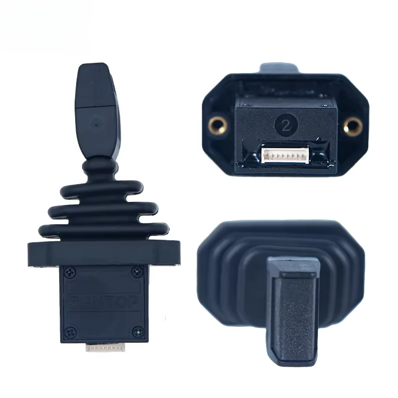 TS17 Hall Rocker Hydraulic Valve Hall Effect 3.5V  5V Joystick for Industrial Remote Control F21-E1B