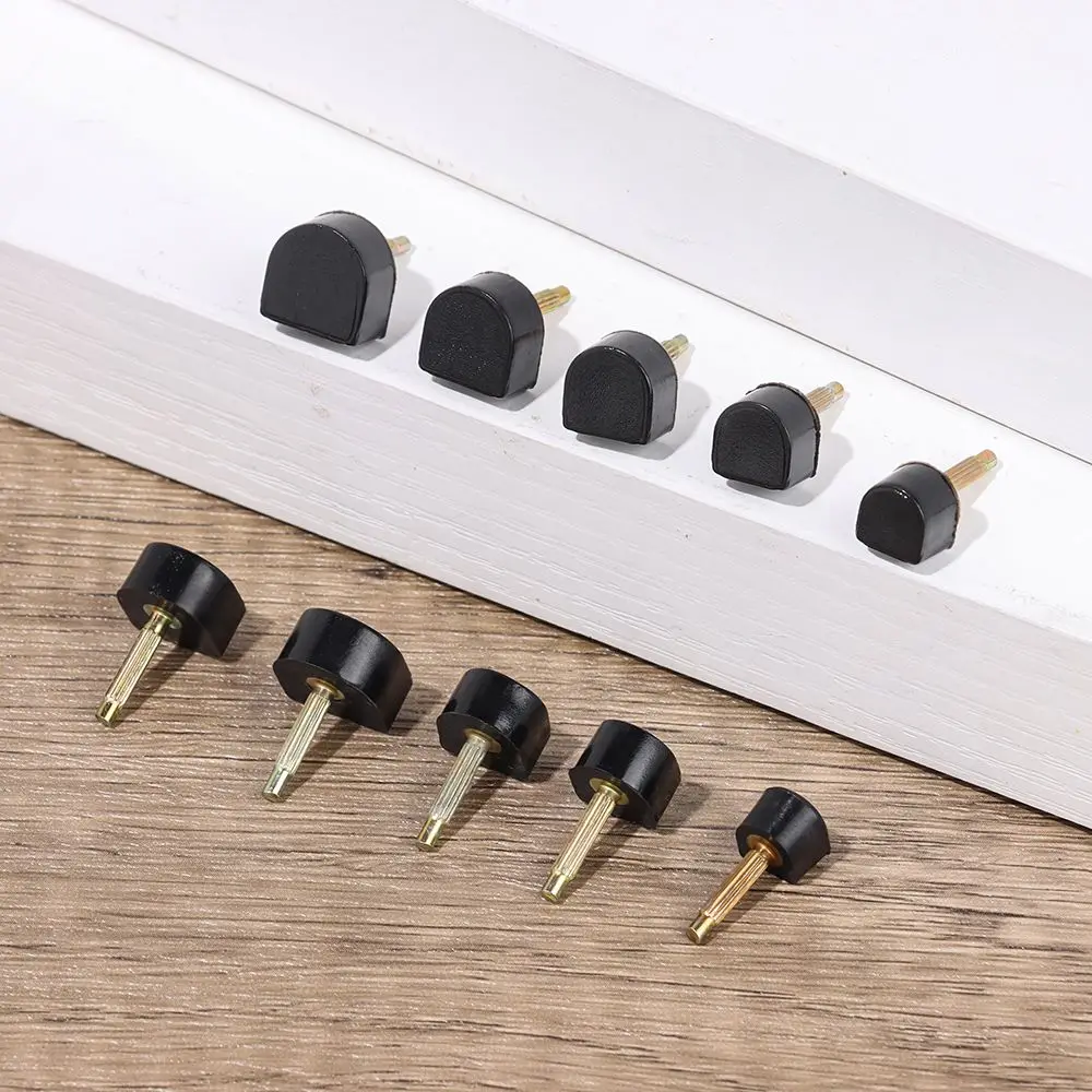 10pcs Black Shoe Repair High Heel Nails High Heel Tips Taps Heels Tips Stiletto Replacement High Heel Repair Pins