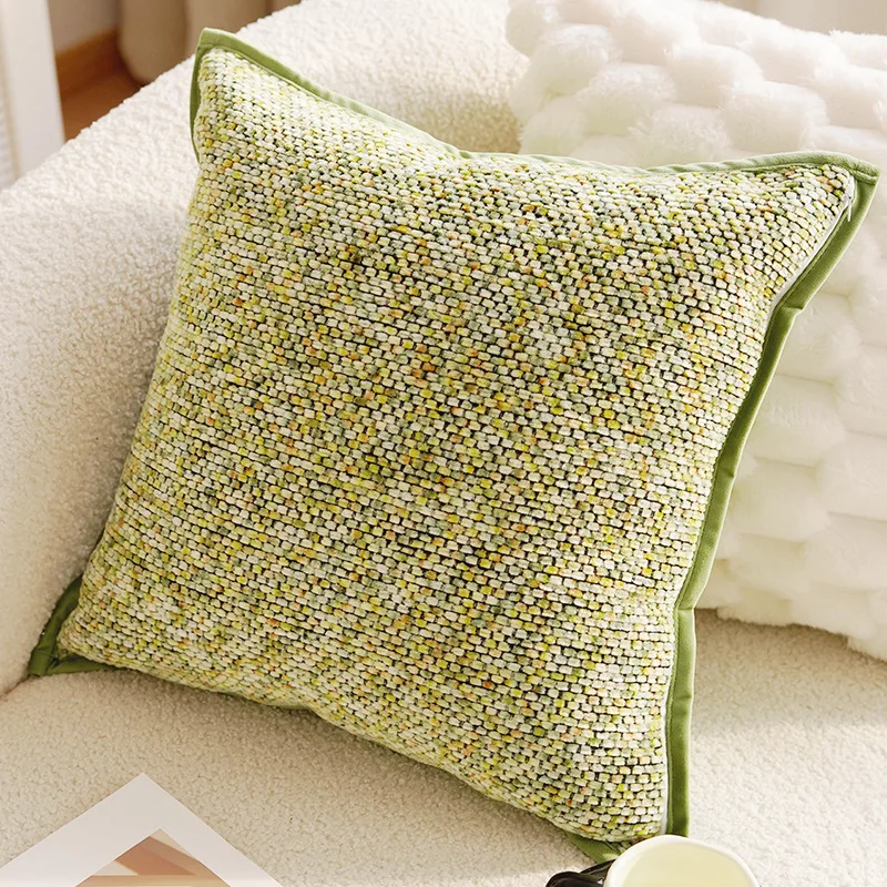 30X50/45X45CM Green Flying Bird Throw Pillow Cover Light Luxury Stamping Waist Cushion Cover Decor Home Decorative Pillowcase