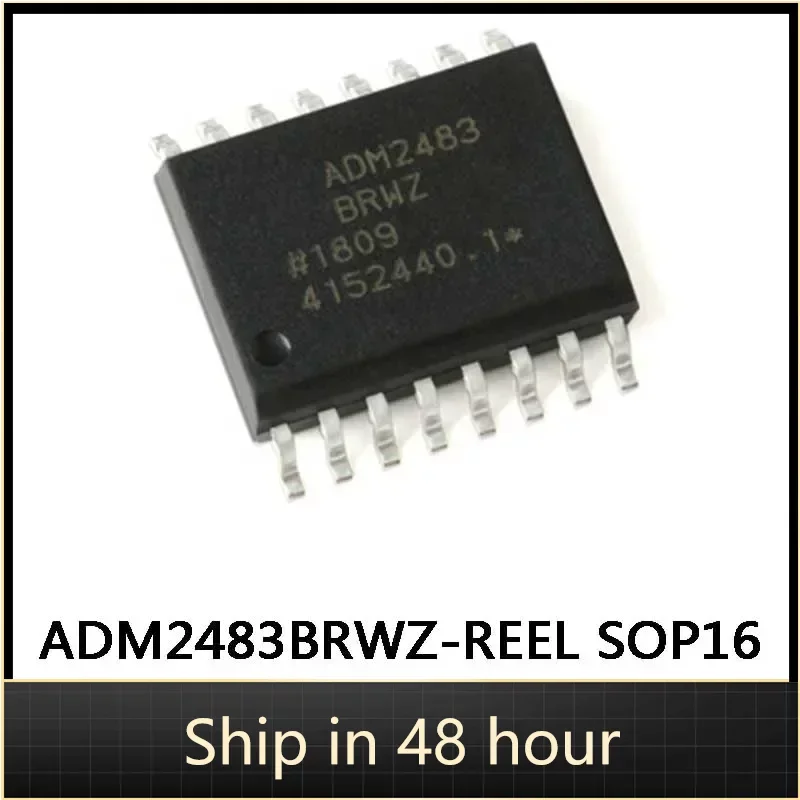 

100% New Original ADM2483BRWZ-REEL ADM2483BRWZ ADM2483 interface isolator chip SOP16 IC Chip In Stock Wholesale