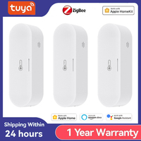 Tuya Smart Zigbee Temperature And Humidity Sensor Indoor Thermometer Work With Homekit With Alexa Google Home Assistant