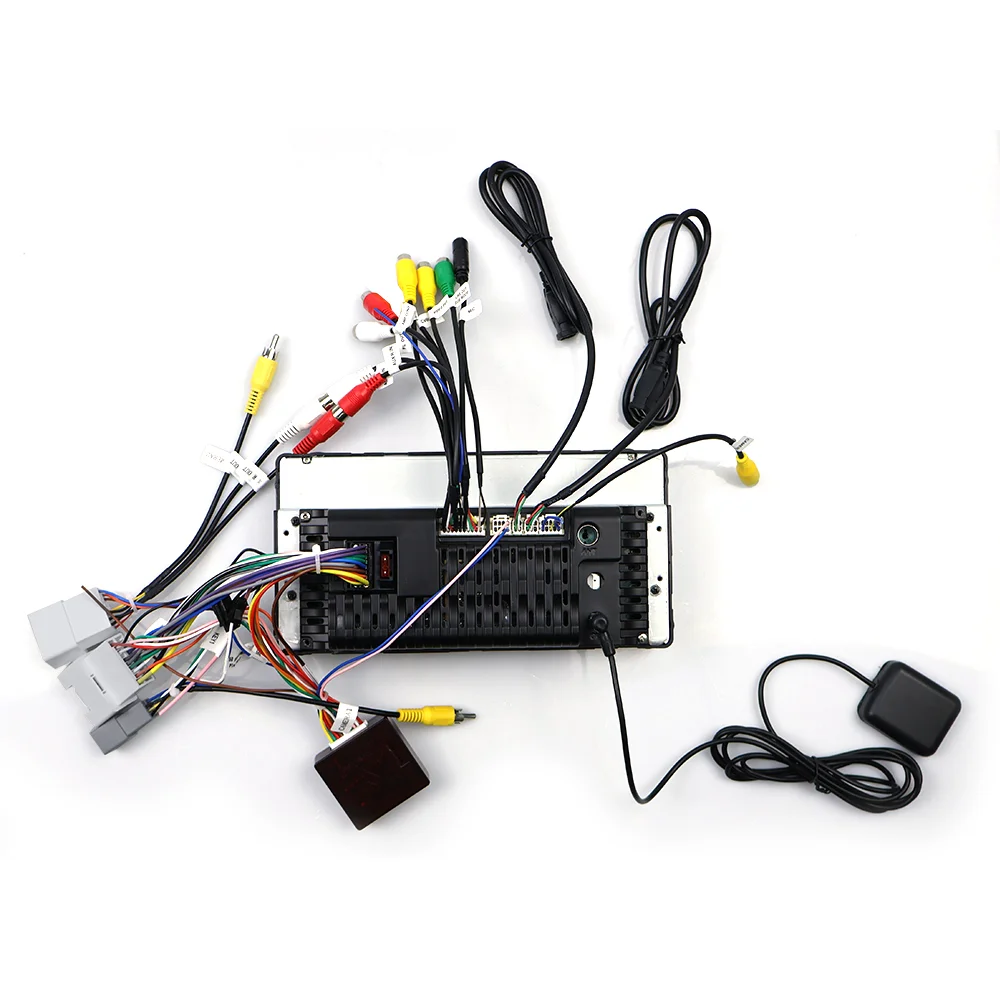 Car multimedia player with touchscreen display