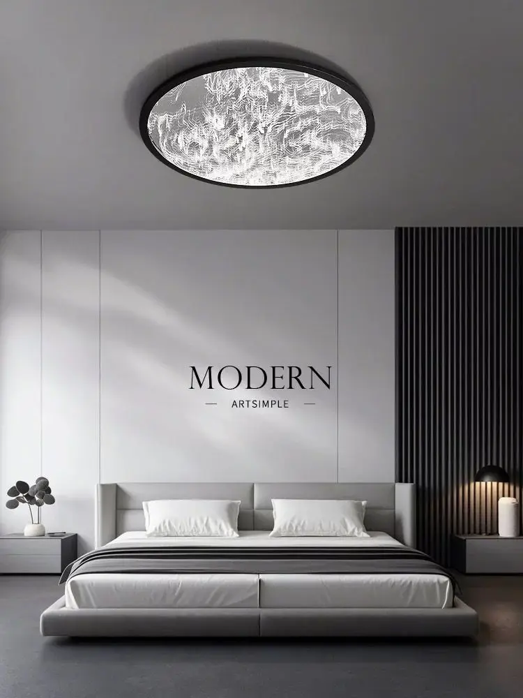 

ceiling light, modern living room light, creative romantic water ripple master bedroom lighting fixture