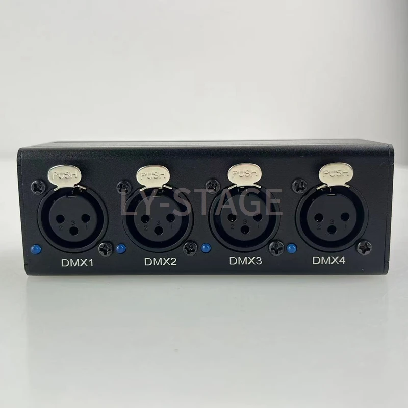 Portable USB-Integrated ART-NET Network Lighting Controller with 4-Channel DMX512 Bidirectional 2048 Channels