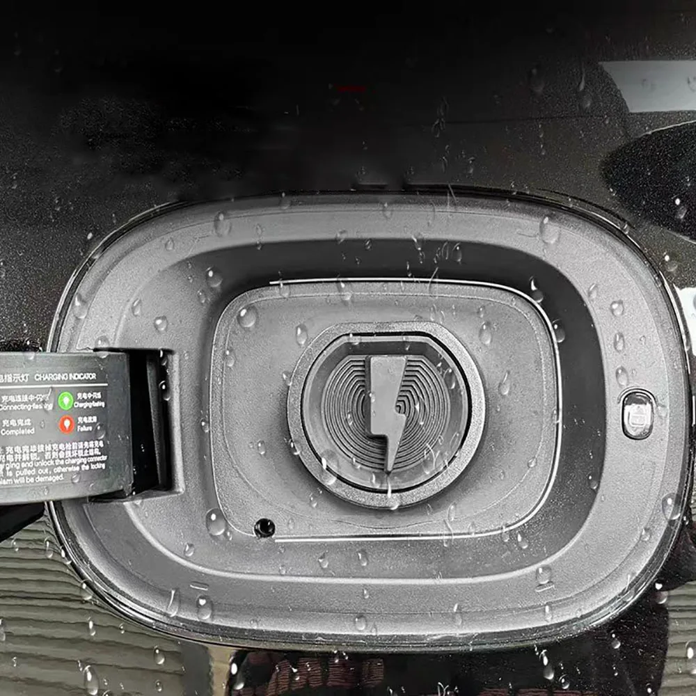 Fit For Denza Z9GT 2025 2026 Charging Port Waterproof Cover Silicone Rain Protection Cover Automotive Accessories Decoration