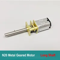 Mini N20 Gear Motor GM12-N20VA 23mm Long Shaft DC 3V 4.5V 6V 1900RPM Electric Gear Motor Motor Gear Adjustable Speed Reversed