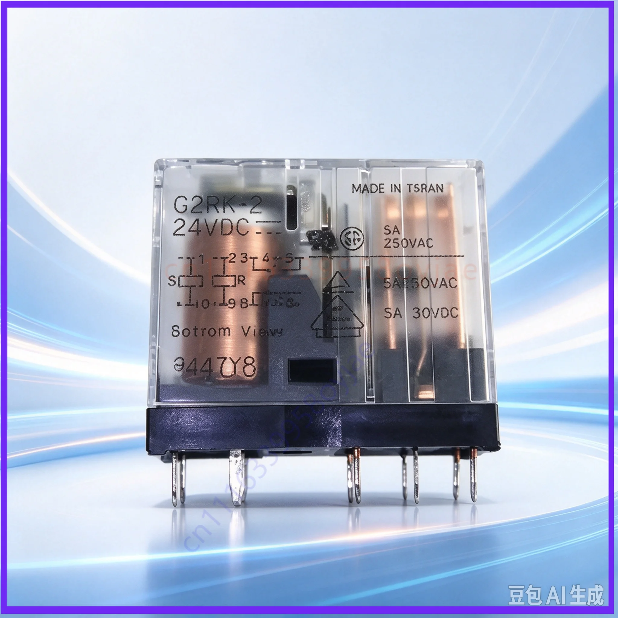Replacement FOR Omron G2RK-2-24VDC 10Pins 24V Relay