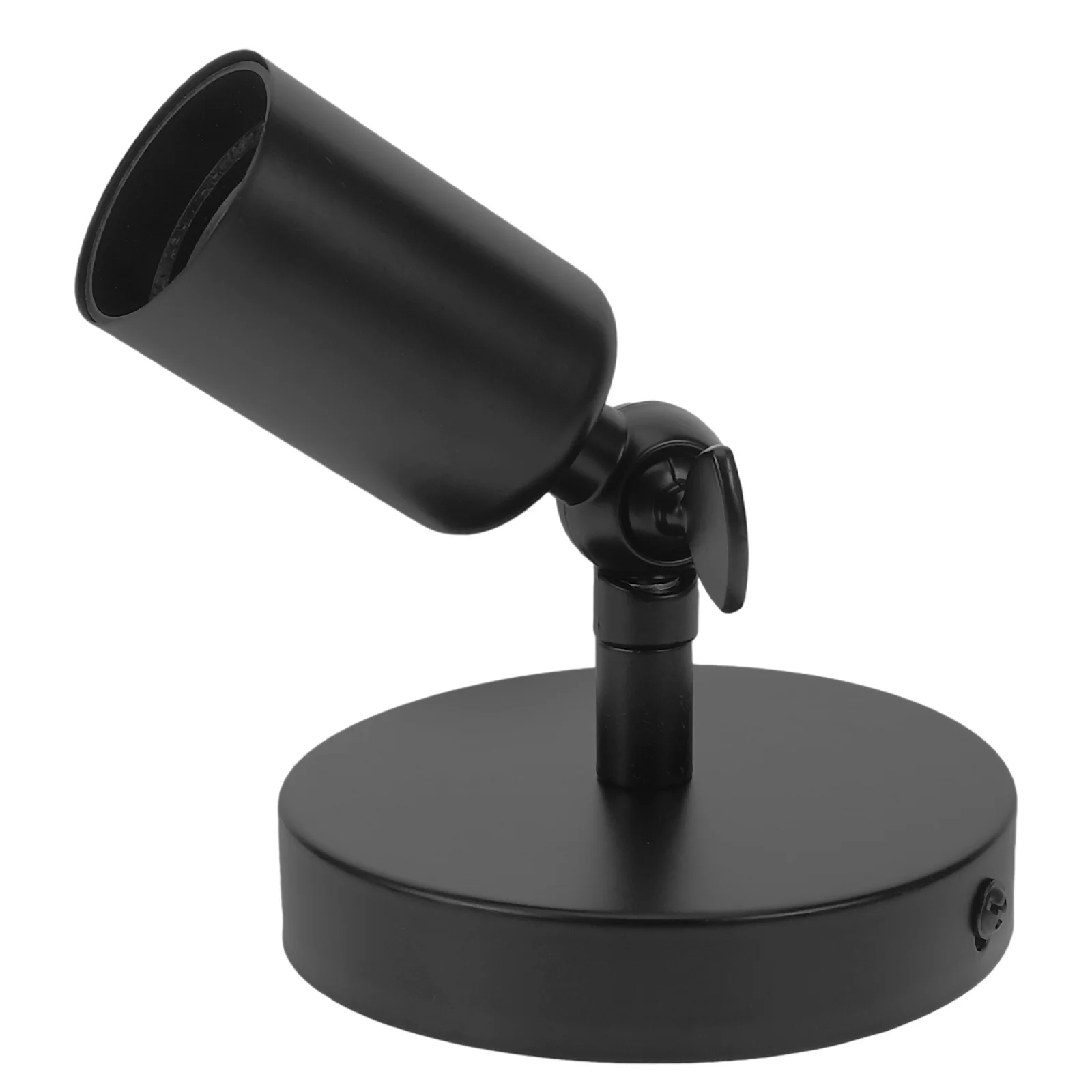 

1Set Wall Lamp Socket Base Threaded Light Bulb Socket Durable Indoor Outdoor Lamp Holder Replacement Parts Wall Bulb Base