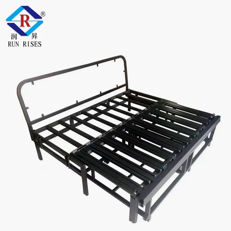 

C80 New Style Design Iron Metal Bed Frame Multi-Functional Pullout Sofa For Bedroom Or Hotel PriceATV&UTV
