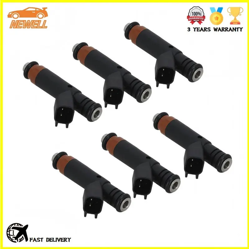 

1/6pcs 4L8Z9F593AA Fuel Injector For FORD ESCAPE 3.0L TAURUS 2005/ EXPLORER MUSTANG 4.6 LINCOLN AVIATOR/ MERCURY SABLE MARINER