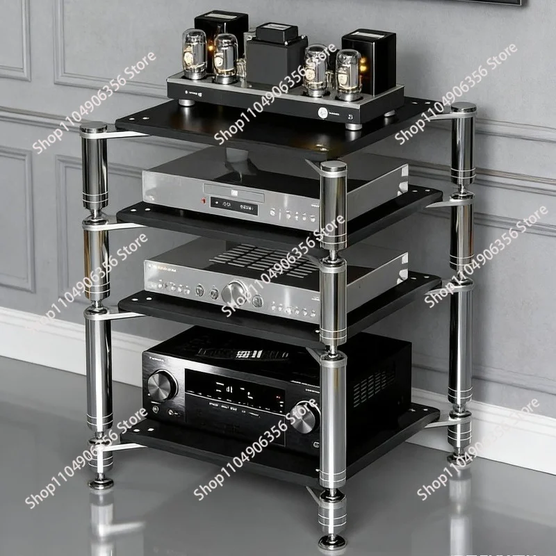 HIFI Audio Rack Vibration Isolation Amplifier Stand Separated HiFi Equipment Shelf for Stereo System