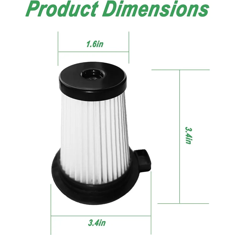 Wyze 무선 진공 Wclvac용 SANQ 교체용 Hepa 필터, 교체용 Wcvrhf, 3팩