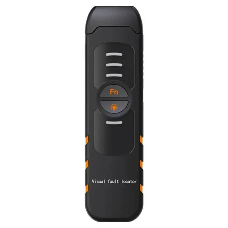 Fiber Optic Tester Tool VFL 30KM 10MW 30MW FTTH Laser Optical Red Light Pen Visual Fault Locator USB Charge LED Lighting