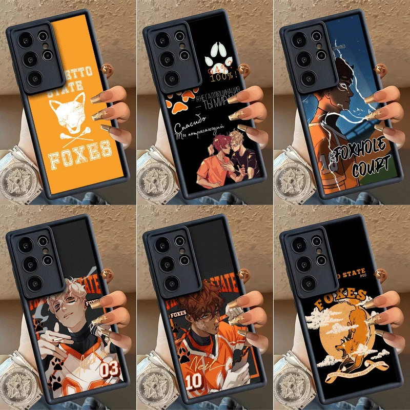 Palmetto State Foxes Game Shockproof Phone Case For Samsung Galaxy S23 S24 S25 S26 Ultra S21 FE S20 Plus 5G Silicone Cover