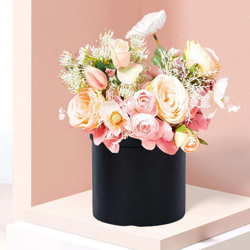 

2 Pcs Bouquet Box Decoration Flower Boxes for Flowers Arrangements Mini Gift Handheld Cardboard Supplies Baby