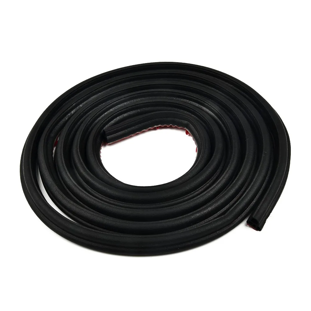 

2M Car Sealing Strip 79\" Black Door Dustproof Moulding Waterproof Weatherstrip 1PC 2 Meters Rubber High Quality