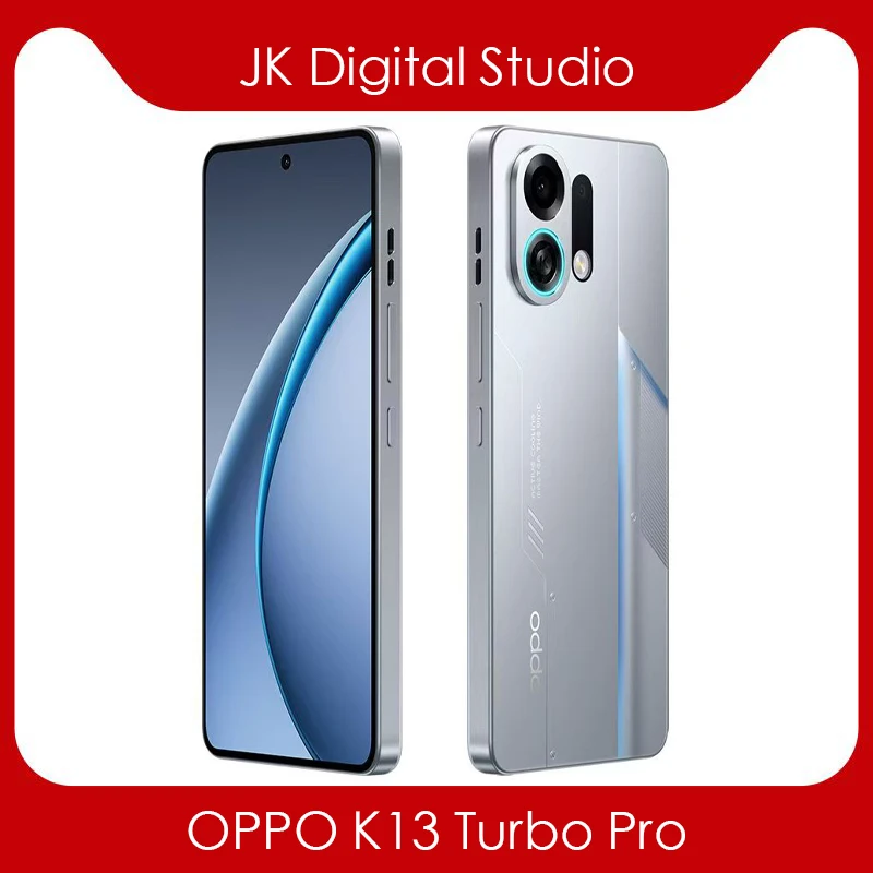 هاتف جوجل بلاي OPPO K13 Turbo Pro 5G بشاشة 6.8 بوصة AMOLED Snapdragon8s Gen4 7000Mah 80 وات SuperVOOC كاميرا 50 ميجابكسل NFC OTA