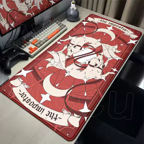 Gaming Esport Mouse Pad 40x90cm Universal Desktop And Laptop Computer Cartoon Red Fox Office Rubber Large Size Antislip Mousepad