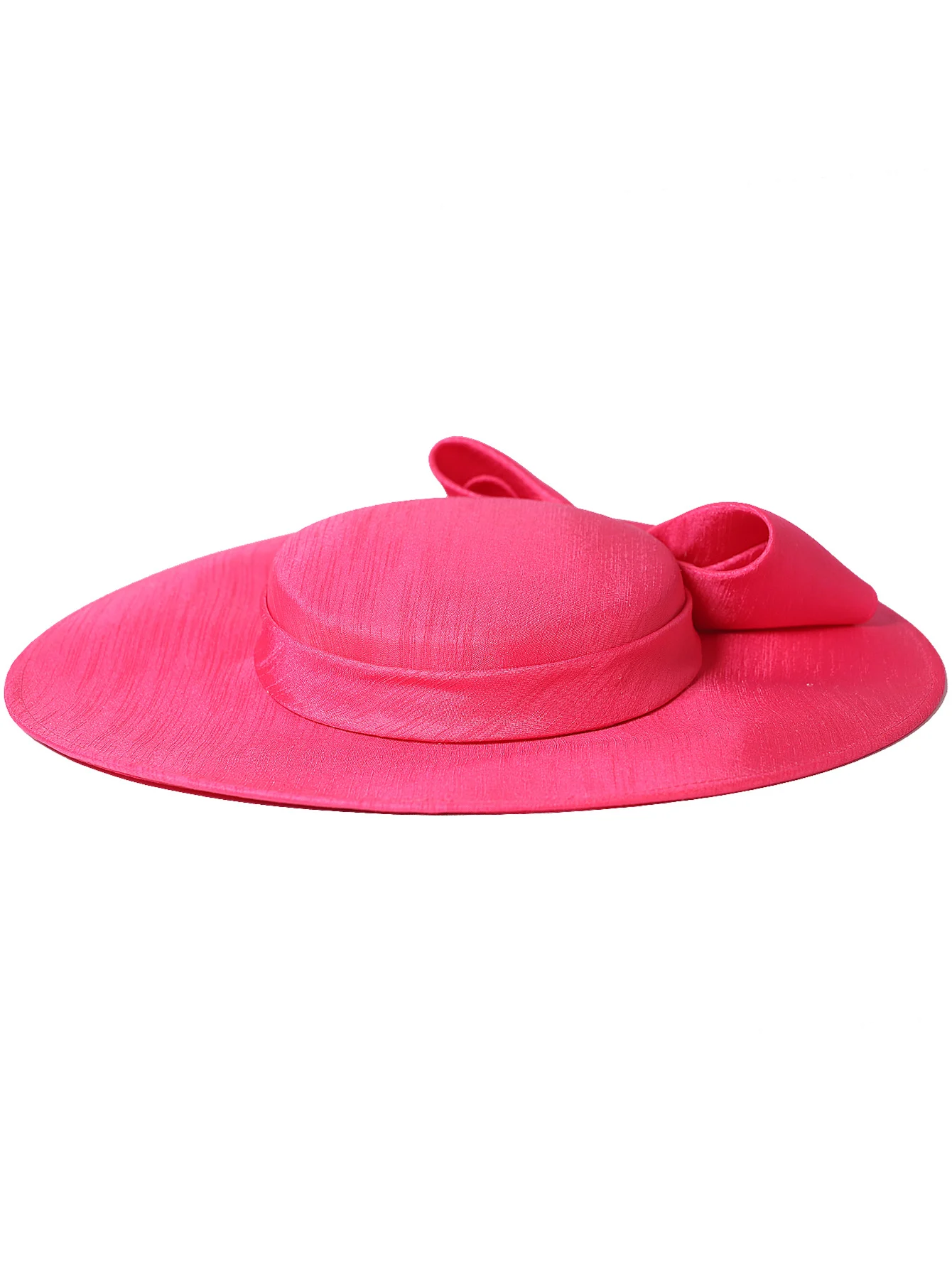 FS Elegante Elfenbein-Hüte mit breiter Krempe für Frauen, große Schleife, formelle Anlässe, Kentucky-Kappe, Dame, Hochzeit, Cocktailparty, flache Oberseite, Fedoras 2024 – Detail 20