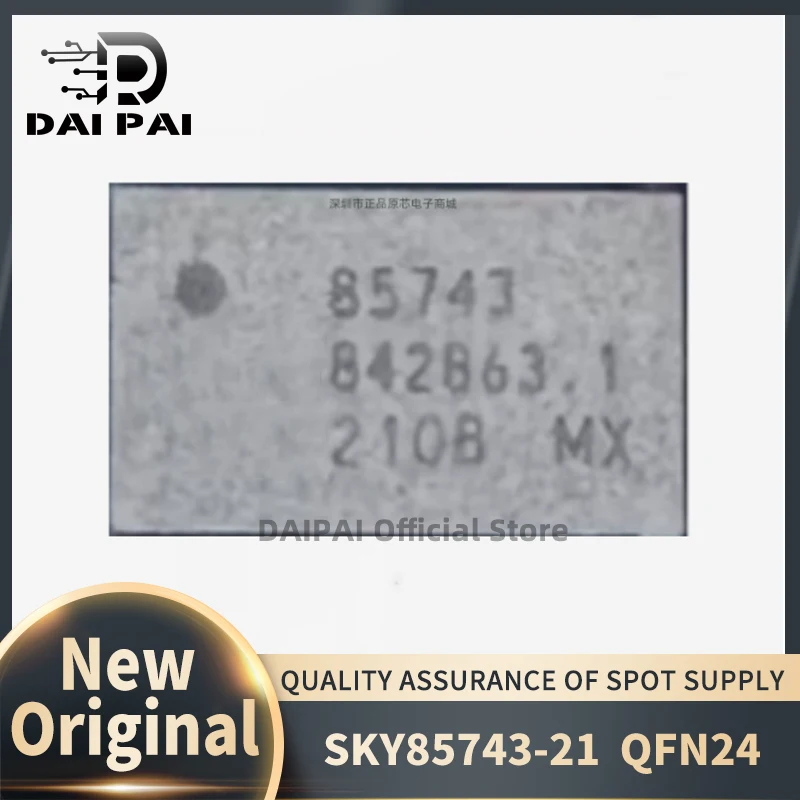 ( 10Pcs-20Pcs/Lot)  100% New original SKY85743-21 SKY85743 85743 QFN34 Chipset