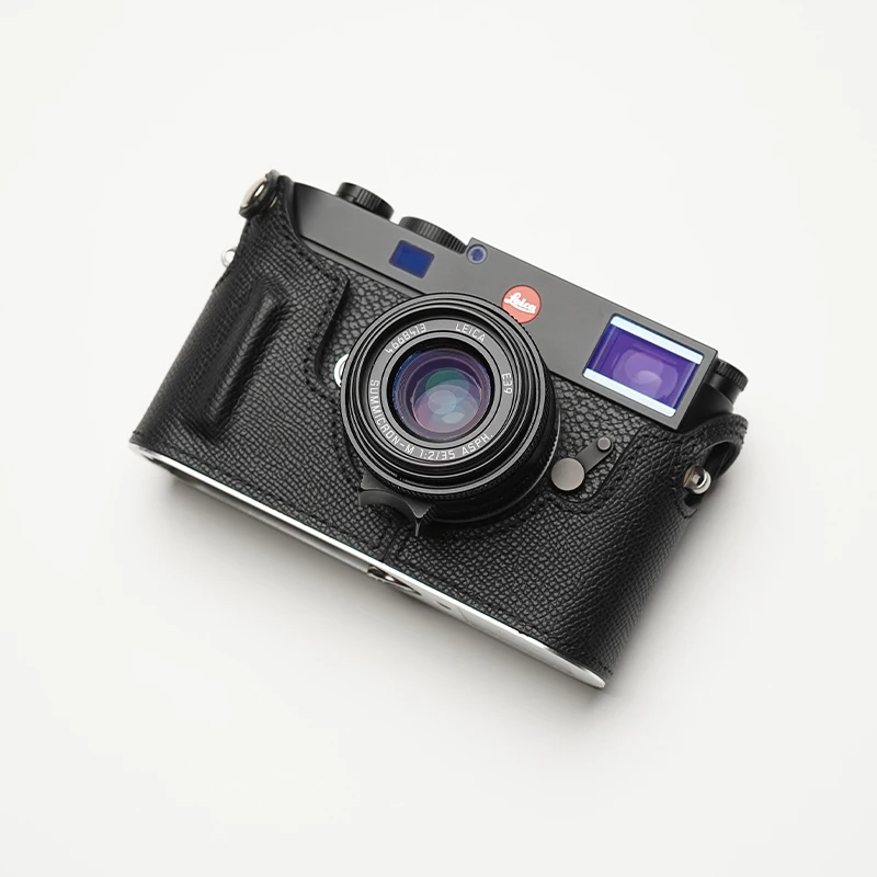 Mr.Stone voor Leica M11 Kleurrijke cameratas Beschermhoes Camerabody Kleurrijk handgemaakt leer