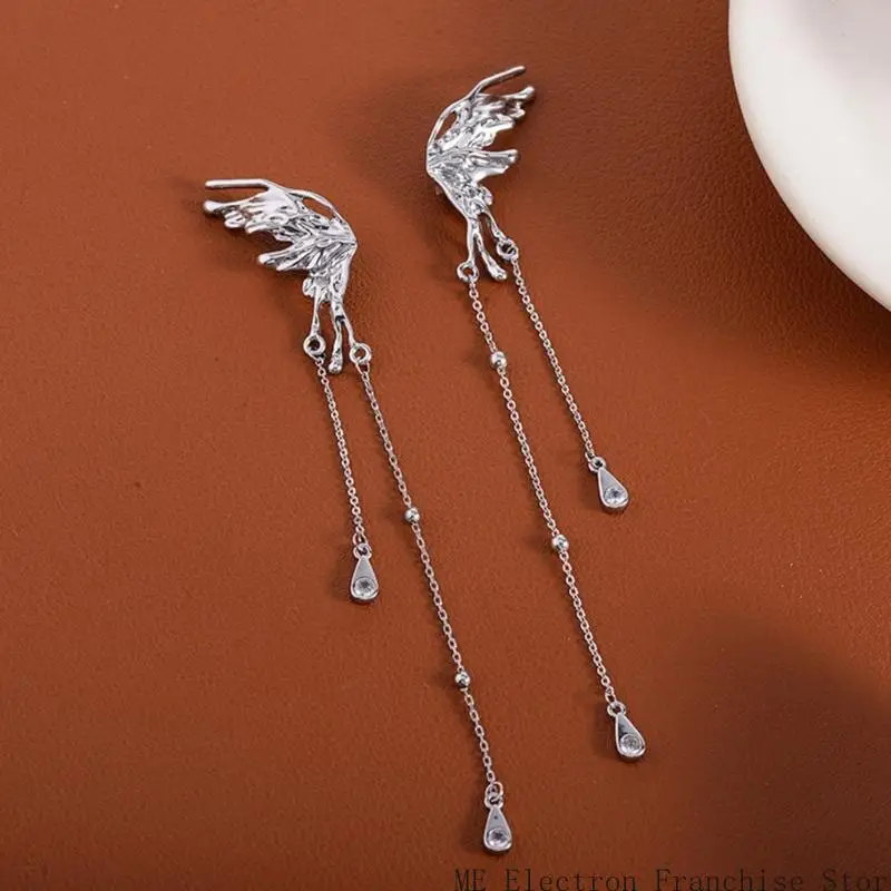 T5EA 2PCS/セットヘッドフォン直径装飾用イヤホンのメタル耳クリップエキサイターワイヤレスイヤホンアクセサリーのためのバックル