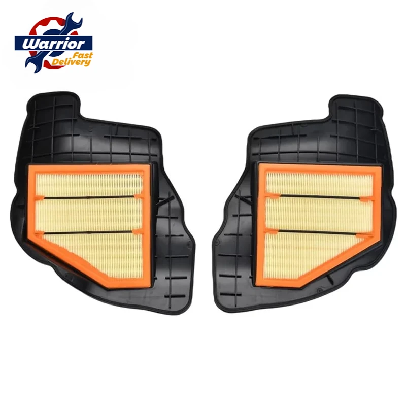 

A Pair Engine Air Filter 13717577457 13717577458 C20028 for BMW N63 4.4 F10 F07 550i GT550i F12 F13 650i F01 750i E70 X5 E71 X6