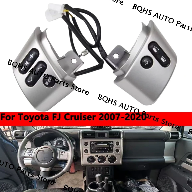 

Steering Wheel Control Phone Buttons Switch 84250-35070 For Toyota FJ Cruiser 2007 2008 2009 2010 2011 2012 2013 2014 2015-2020