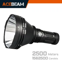ACEBEAM K75 2.0 2500 Meters Ultra Long Range Searchlight 6300 Lumens Bright LED Flashlight Powerful Flashlights