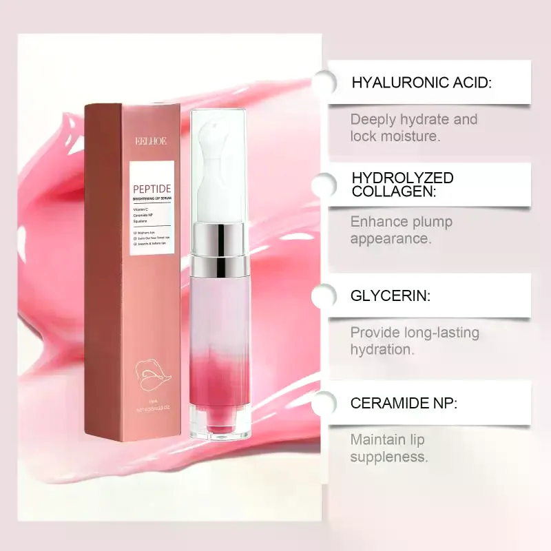 Hydrating Lip Serum Brightening Plumping Glossy Anti-Dryness Moisturizing Softening Smoothing Color Lips Cream All Day Comfort