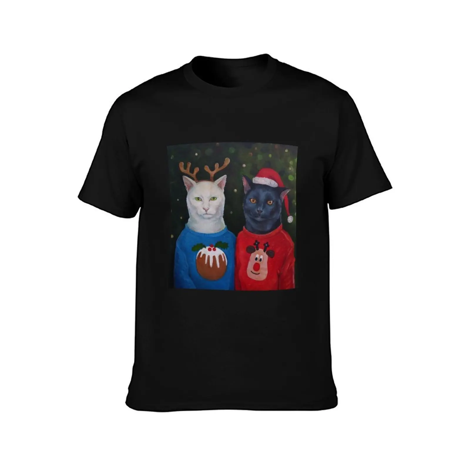 The Joy of Christmas Jumpers T-Shirt Basic Daily Outfit Short Sleeve Tee T-Shirt