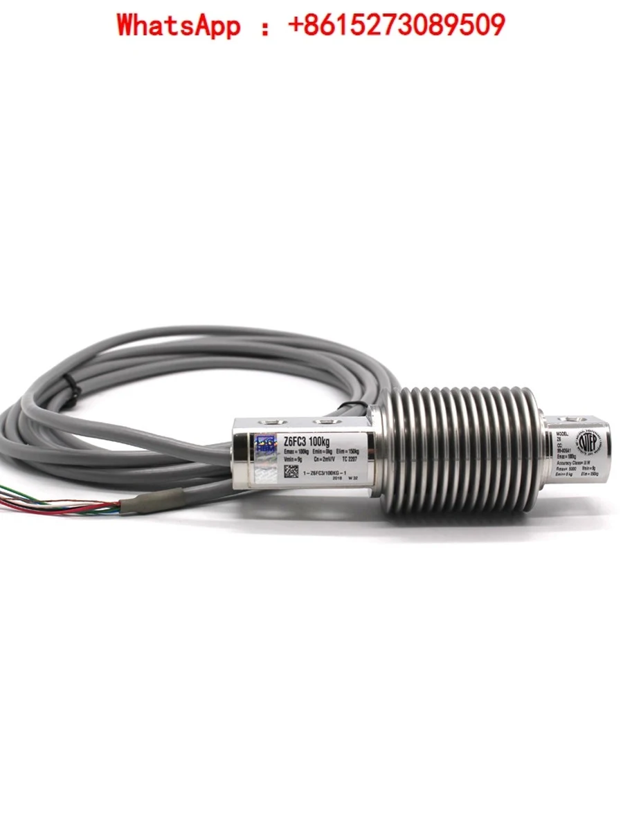 Corrugated pipe sensor Z6FC3-10/20/30/50/100/200/500KG/1T stainless steel