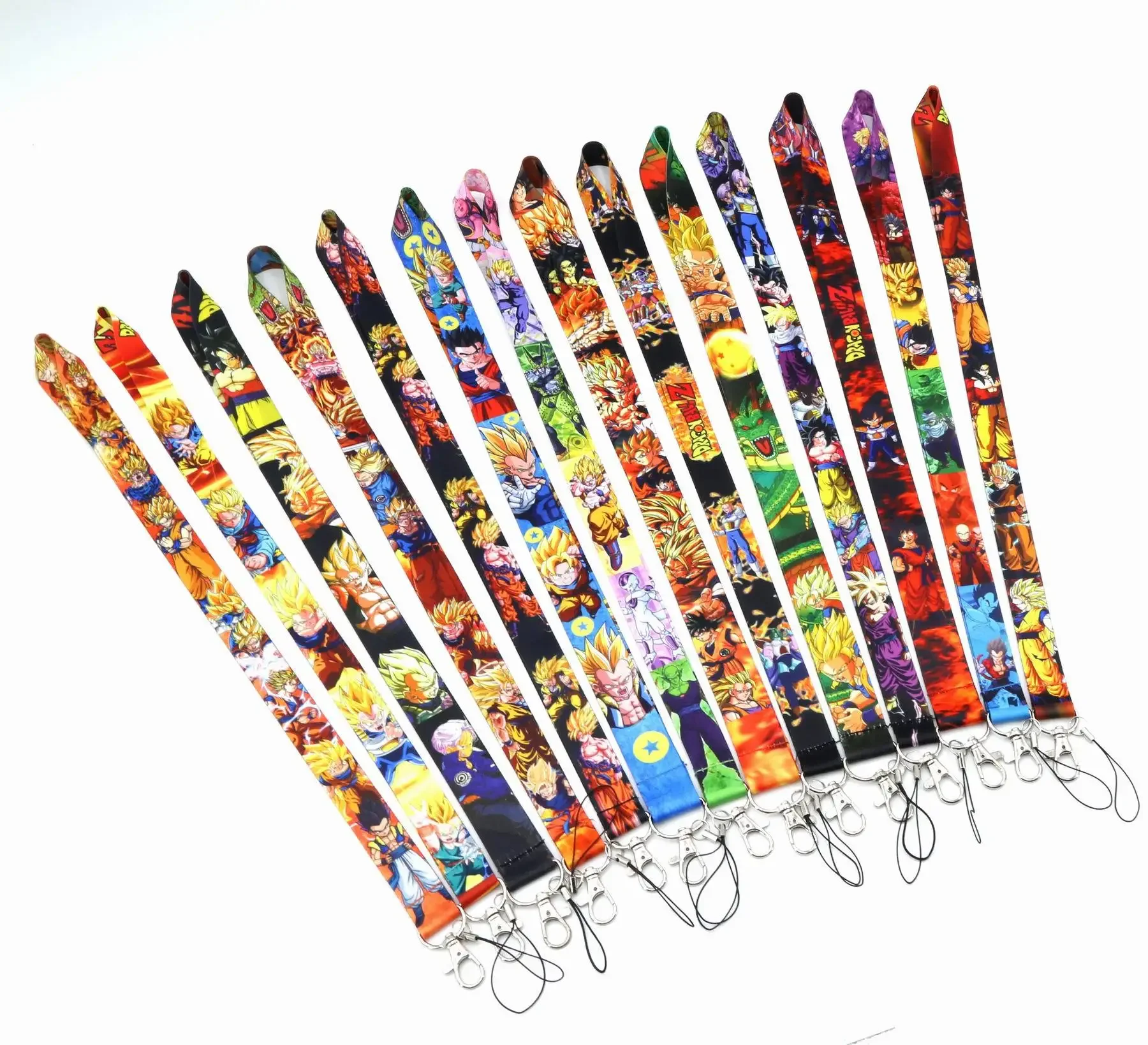 Dragon Ball Z Goku Lanyard Child Women Men Mobile Phone Keychain Lanyards Vegeta Cute Charm Strap Anime Neck Straps Accessories view 4