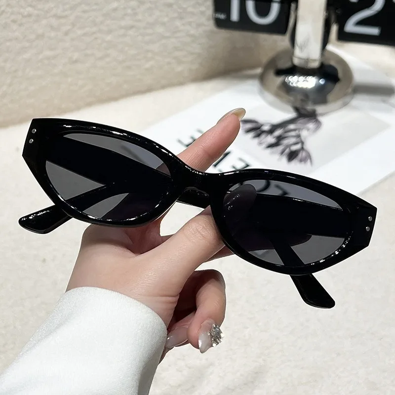 5 PCS Olho de Gato Estilo Europeu Americano Legal Hot Girl Verão Protetor Solar Óculos de Sol