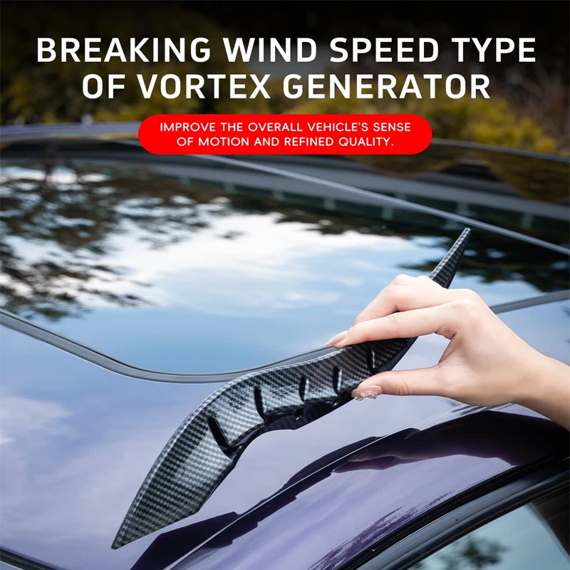 For ZEEKR 001 2021-2026 2PCS Car Roof 3D Dragon Horn Decoration High-Strength Stickers Auto Exterior Styling