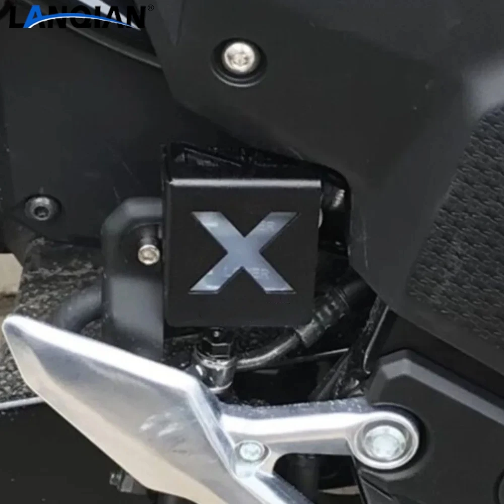 For Honda NX400 NX500 NX-400 NX-500 CL500 CL300 Motorcycle Rear Brake Fluid Reservoir Guard Oil Tank Cover Cap Protection Access