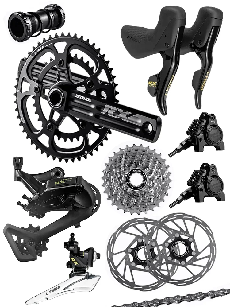 AliExpress LTWOO RX12 Hydraulic Disc + ZRACE Crank Cassette Chain, 2x12 Speed, 24s Road Groupset, for Road bike Bicycle / R7170 R8170