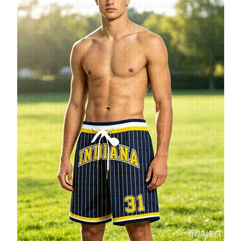 Fashion Basketball Shorts Quick Dry Athletic Shorts Y2K Oversized Leisure Suitable for Fitness Daily Kid Exercise Streetwear