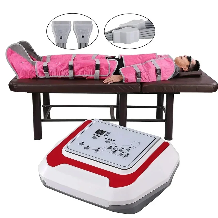 

Professional Pressotherapy Machine Lymphatic Massage Arms Shoulders Belly Legs Air Compression Foot Massager Slimming Equipment