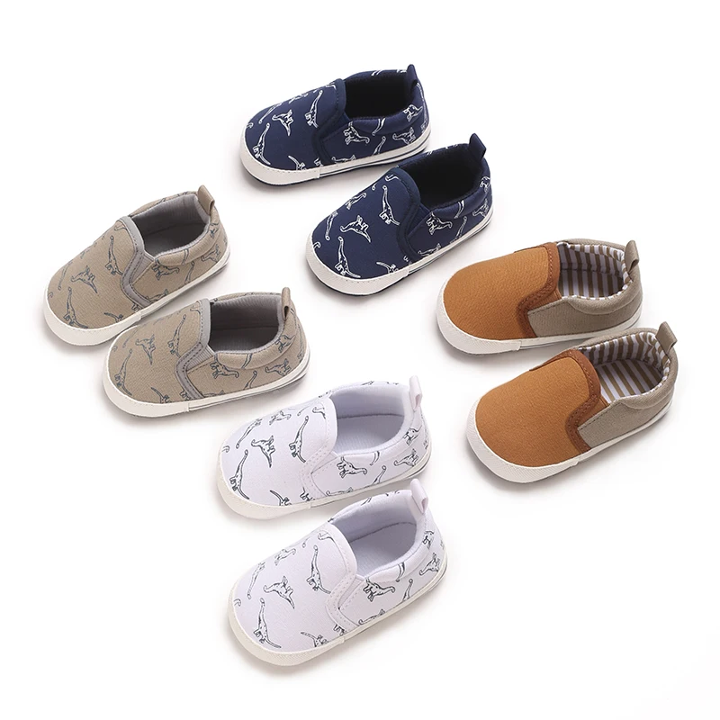 

0-18M Baby Canvas Classic Sports Shoes Newborn Boys and Girls Shoes First Walkers Shoes Infant Anti slip Baby Shoes 4Colors