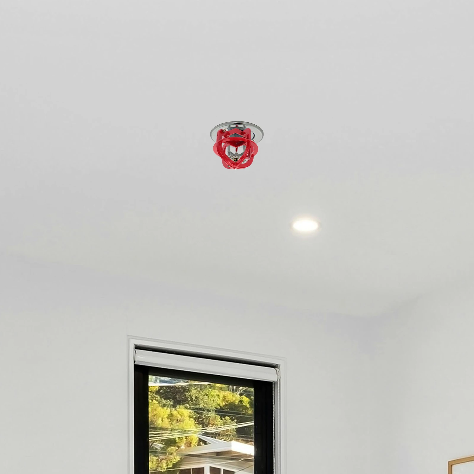 

Head Protective Cover Fire Alarm Net 6 inch Pipe Durable Material Easy Installation Safety Essential Screen