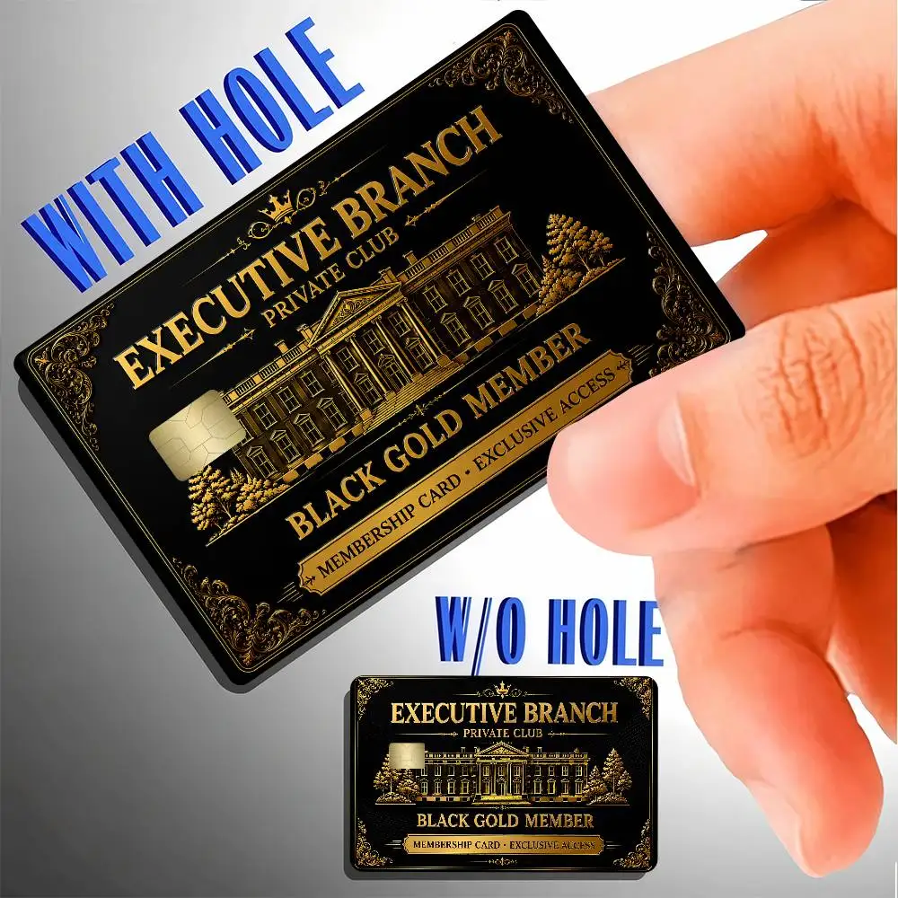 Black Gold Member VIP Bank Credit Cards Bus Pass Stickers Cool Decoration Waterproof 4PCS Card